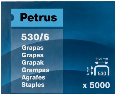 Grapas mod. 530/6 de Petrus