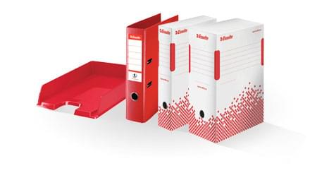  Simplifica tu vida profesional con los productos y soluciones de organización de espacios de trabajo modernos. Desde archivadores de palanca a carpetas de anillas, desde fundas y dosieres hasta carpetas colgantes Pendaflex - los productos Esselte te ayudarán a hacer bien tu trabajo. 